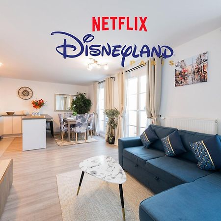 Le Cartier Appt F3, 7Mn Disneyland, Parking,Terrace Serris Kültér fotó