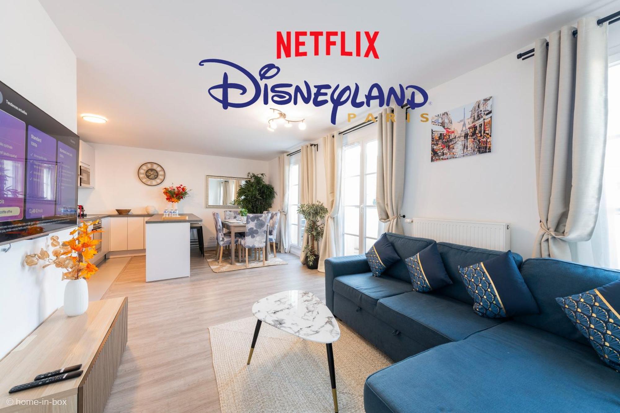Le Cartier Appt F3, 7Mn Disneyland, Parking,Terrace Serris Kültér fotó